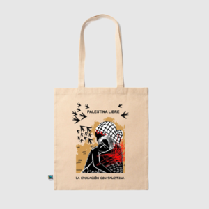 Bolsa de tela "Totebag" - La Educación con Palestina